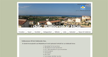 Web: Det Italienske Hus